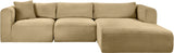 Shaggy - 3 Piece Modular Sectional