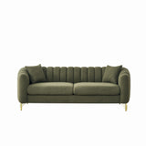 Tufted Oversized Sofa For Living Spaces
