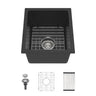 Quartz Composite Undermount Single Bowl Kitchen Sink
