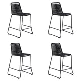 Shasta - 26" Outdoor Metal And Rope Stackable Barstool