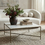 Valen - Marble And Iron Table
