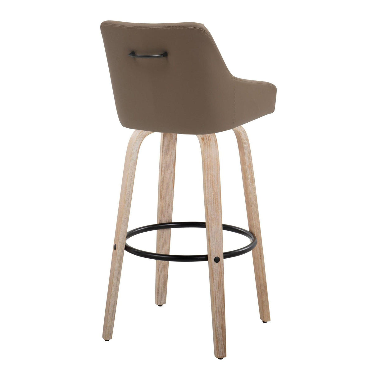 Hannah - 30" Fixed-Height Barstool With Swivel (Set of 2)