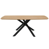 Lawton - Dining Table - Natural & Black