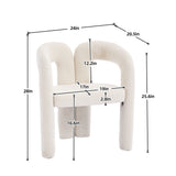 Coolmore Contemporary Designed Accent / Dining Chair With Armrests