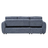 Nuriel - Reversible Sectional Sofa With Sleeper & Storage
