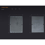 Mont Alpi Cast Iron Dual Sided Griddle Plate - MAGR