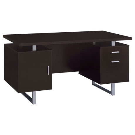 Contemporary 2 Drawer Computer Desk