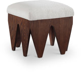 Altair - Fabric Bench - Dark Brown Base