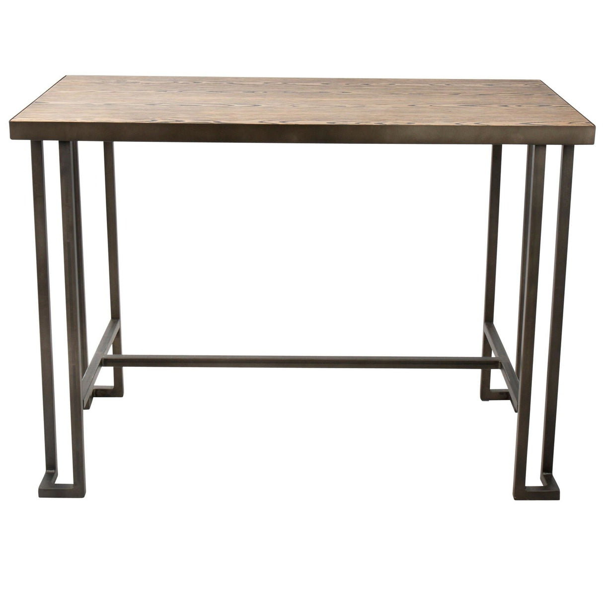 Roman - Counter Table - Antique And Brown