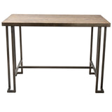 Roman - Counter Table - Antique And Brown