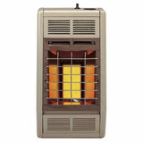 Empire Infrared Heater with Hydraulic Thermostat Controls - White - 10,000 BTU