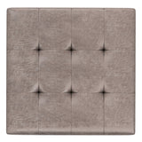 Shay - Large Square Coffee Table Storage Ottoman Mid-Century Style