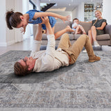 Marfi - 6' X 9' Oriental Area Rug - Ivory / Beige