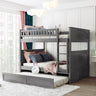 Bunk Bed With Twin Size Trundle, Guardrails