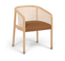 Sylvan - Vegan Leather Dining Chair (Set of 2) - Natural Frame