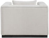 Alfie - Linen Textured Fabic Chair