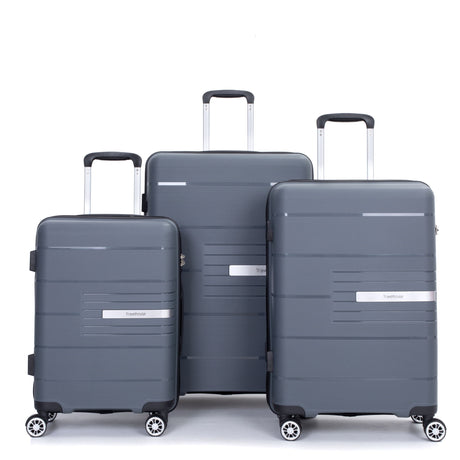 Hardshell Suitcase Double Spinner Wheels Luggage Sets, Lightweight With Tsa Lock, 3 Piece Set