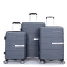Hardshell Suitcase Double Spinner Wheels Luggage Sets, Lightweight With Tsa Lock, 3 Piece Set