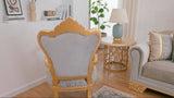 HD-9041 - Chair - Gray / Gold