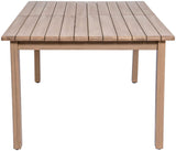 Newport - Acacia Wood 86.75" / 108" Outdoor Patio Dining Table - Natural