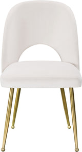 Logan - Dining Chair (Set of 2) - Gold Legs