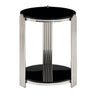 Round Table With Double Layer Storage