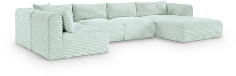 Shaggy - 5 Piece Modular U-Shaped Sectional