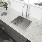 Stainless Steel Drop In Kitchen Sink, Topmount