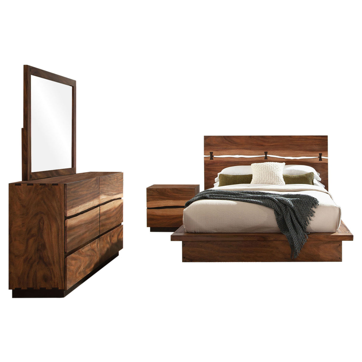 Beverly - Bedroom Set With Floating Base Design