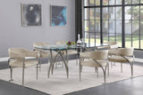 Madelyn - Dining Chair (Set of 2) - Brushed Chrome