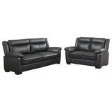 Borden - 2 Piece Living Room Set With Smooth Upholstery - Gray