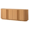 TV Stand With Fluted Tambour Style Door