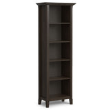 Amherst - 5 Shelf Bookcase - Brown - Pine