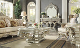 HD-1609 - Sofa - Silver With Gold Highlighting