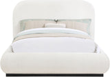 Vaughn - Boucle Bed With Black Base