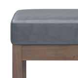 Milltown - Upholstered Ottoman Bench