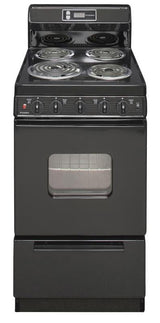 20 in. Freestanding Electric Range in Black - (EAK220BP)