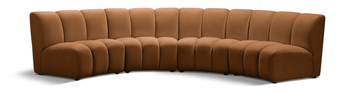 Infinity - 4 Piece Modular Sectional - Saddle