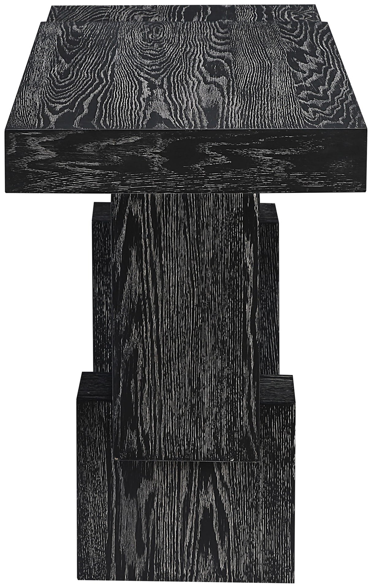 Anzio - Oak Veneer And Solid Wood Console Table
