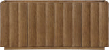 Swoon - Oak Veneer And Solid Wood Sideboard / Buffet - Brown
