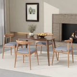 Elegant Dining Chairs With Ergonomic Backrest & Comfort Cushions (Set of 2)