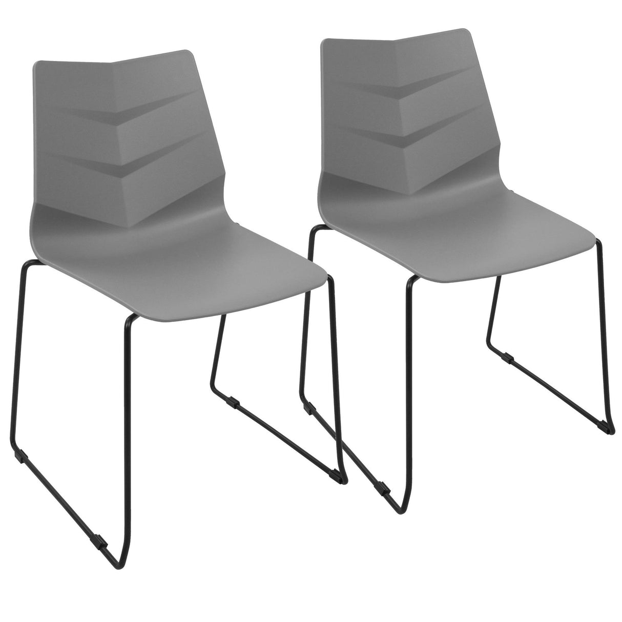 Arrow - Sleigh Chair (Set of 2)