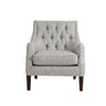 Button Tufted Accent Chair Vintage Style