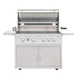 Summerset TRL Pro 40-in 4 Burner Freestanding Natural Gas Grill w/ Rear Infrared Burner & Rotisserie Kit