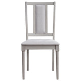 Marta - Side Chair (Set of 2) - Beige Linen & Natural