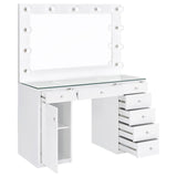 Acena - 7-Drawer Vanity Set With Lighting