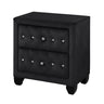 Sophia - 2 Drawer Upholstered Nightstand