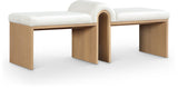 Delphine - Bench - Natural Base