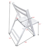 Folding Special Event Chair, Foldable Style (Set of 4)