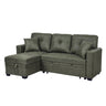 Sectional Sofa With Pull Out Bed, Reversible Chaise